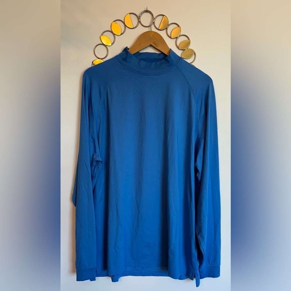 SOLD- FootJoy Mens Thermal Base Layer Size XL Long Sleeve TeeShirt With MockNeck - Picture 1 of 5